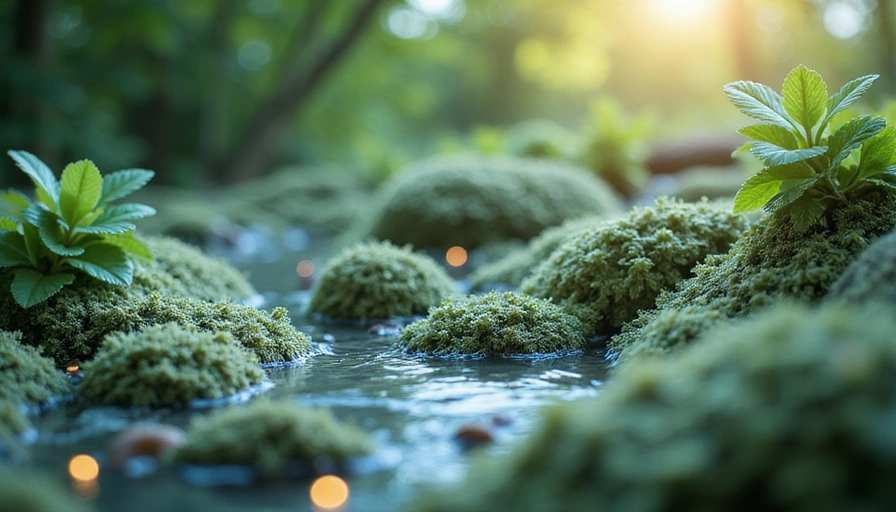 Immagine astratta scienza natura qualità
